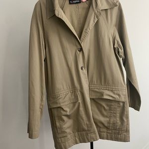 Mini trench coat